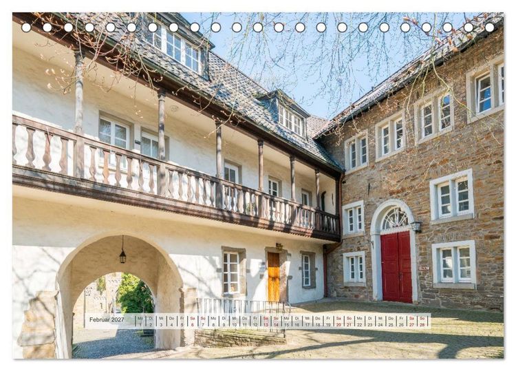 Produktbild: Ritterwelten an der Ruhr (Tischkalender 2027 DIN A5 quer), CALVENDO Monatskalender