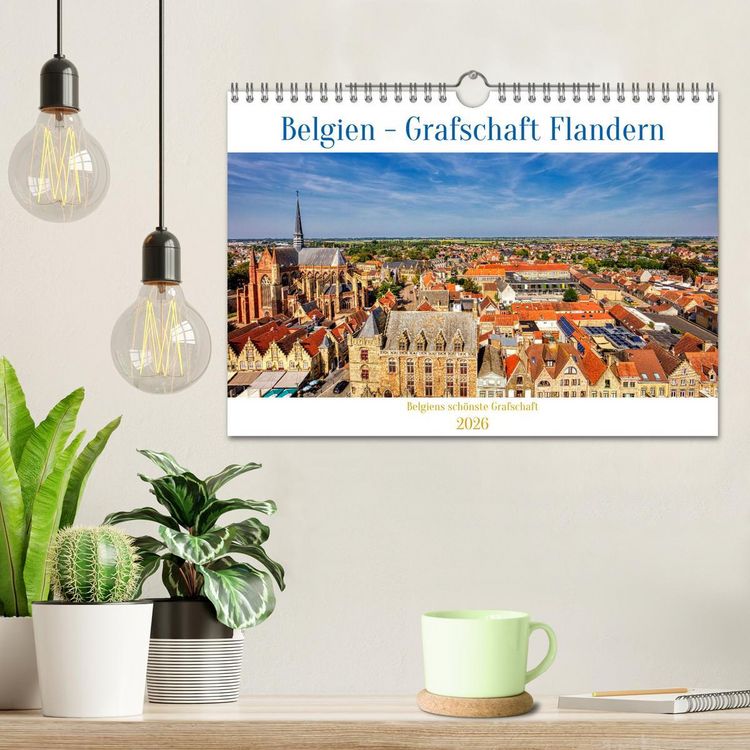 Produktbild: Belgien - Grafschaft Flandern (Wandkalender 2026 DIN A4 quer), CALVENDO Monatskalender
