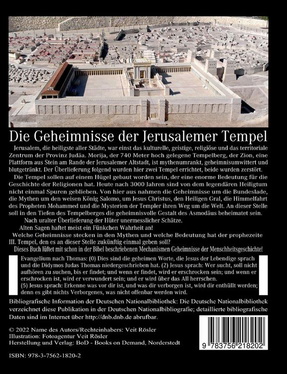 Produktbild: Der III. Tempel Jerusalem