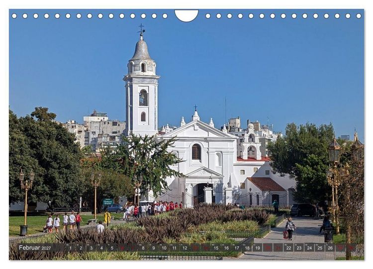 Produktbild: Buenos Aires mit Iguazu (Wandkalender 2027 DIN A4 quer), CALVENDO Monatskalender