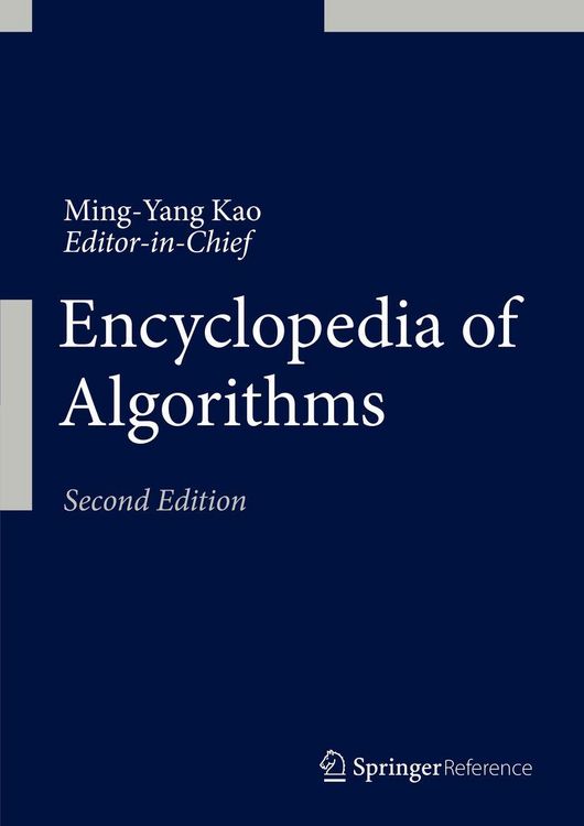 Produktbild: Encyclopedia of Algorithms