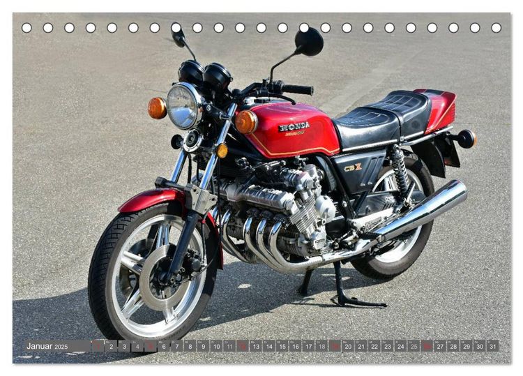 Produktbild: Honda CBX 1000 (Tischkalender 2025 DIN A5 quer), CALVENDO Monatskalender