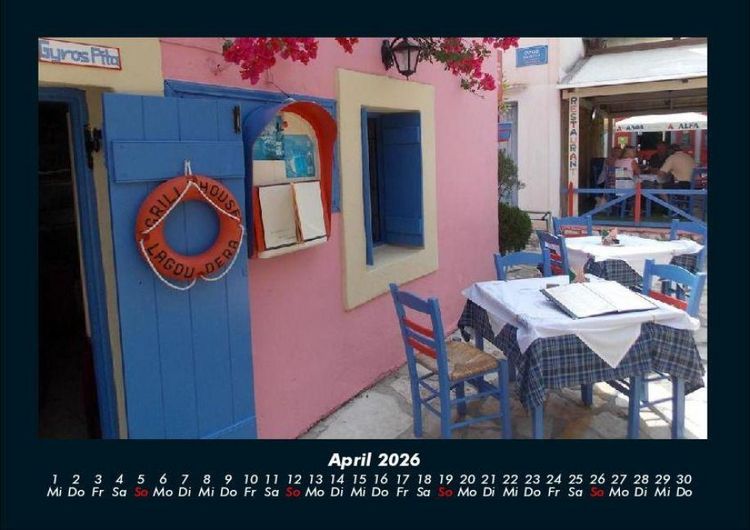 Produktbild: Griechenland 2026 Fotokalender DIN A4