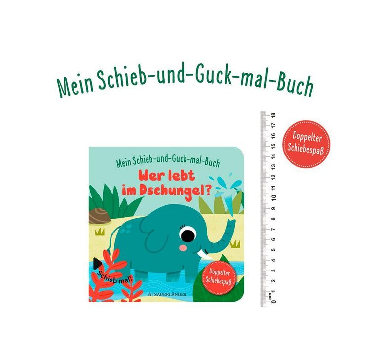 Produktbild: Mein Schieb & Guck-mal-Buch: Wer lebt im Dschungel?