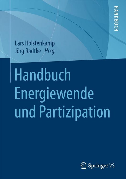 Produktbild: Handbuch Energiewende und Partizipation