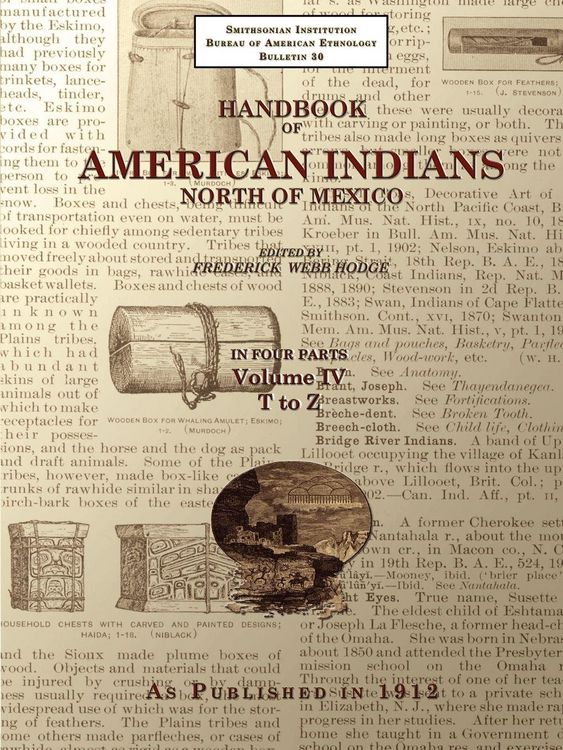 Produktbild: Handbook of American Indians North of Mexico V. 4/4