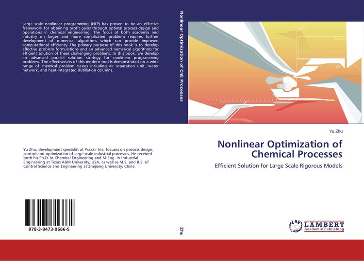 Produktbild: Nonlinear Optimization of Chemical Processes