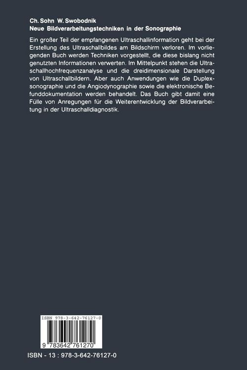 Produktbild: Neue Bildverarbeitungstechniken in der Sonographie