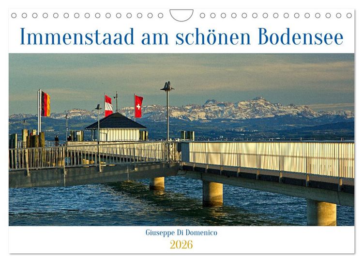 Produktbild: Immenstaad am sch&ouml;nen Bodensee (Wandkalender 2026 DIN A4 quer), CALVENDO Monatskalender