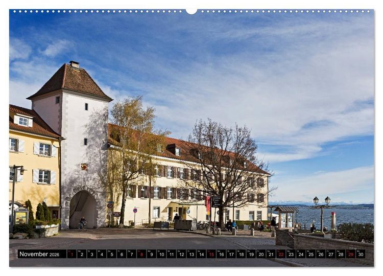 Produktbild: MEERSBURG - ITALIENISCHE MOMENTE (hochwertiger Premium Wandkalender 2026 DIN A2 quer), Kunstdruck in Hochglanz