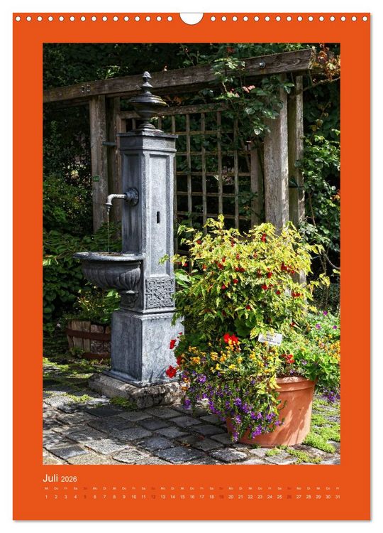 Produktbild: Farbtupferl - Botanischer Garten Augsburg (Wandkalender 2026 DIN A3 hoch), CALVENDO Monatskalender