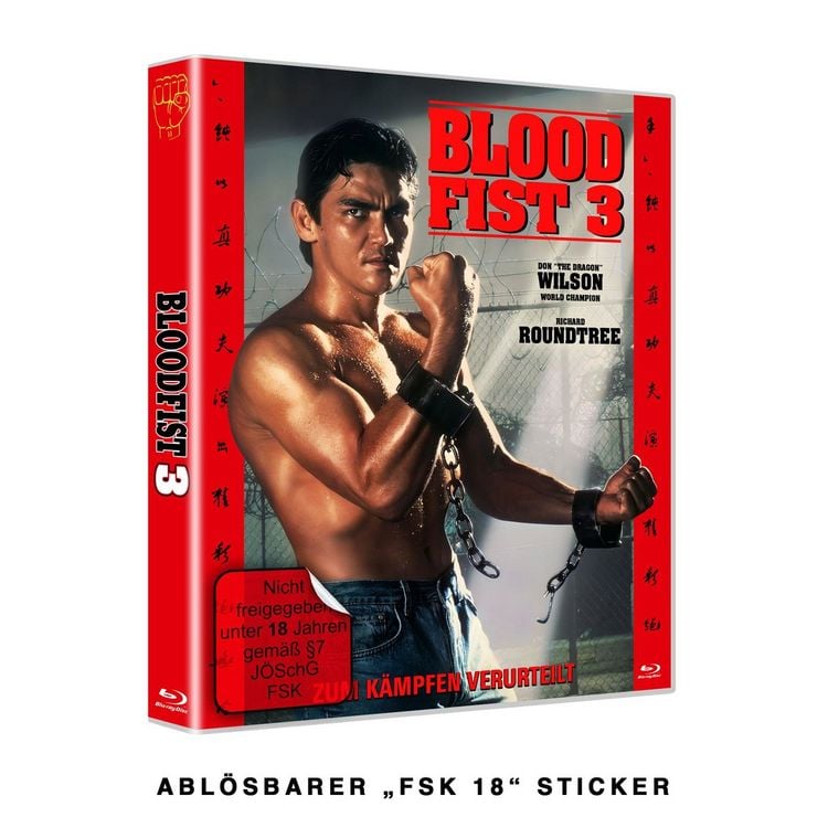 Produktbild: Don "The Dragon" Wilson: BLOODFIST 3 - Zum K&auml;mpfen verurteilt