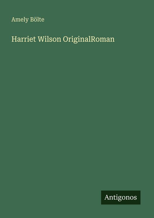 Produktbild: Harriet Wilson OriginalRoman