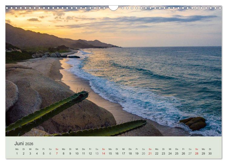 Produktbild: Kalender Traumstr&auml;nde 2026 (Wandkalender 2026 DIN A3 quer), CALVENDO Monatskalender