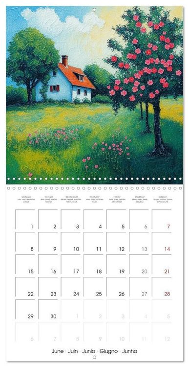 Produktbild: Sual&acute;M, S: Nature Charme Rustique (Calendrier mural carr&eacute; 20