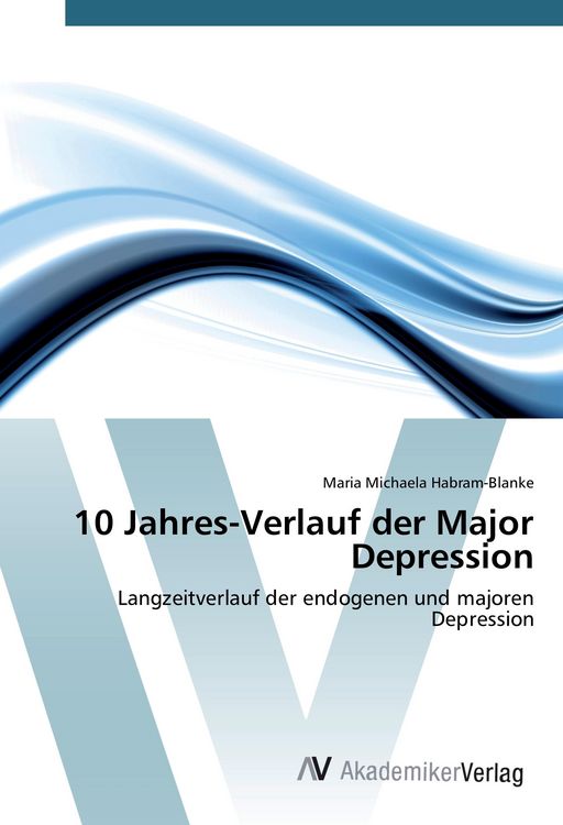 Produktbild: 10 Jahres-Verlauf der Major Depression