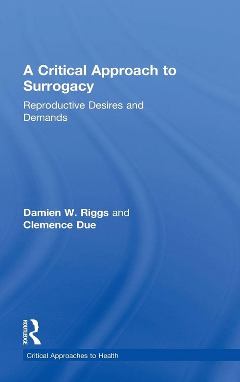 Produktbild: A Critical Approach to Surrogacy