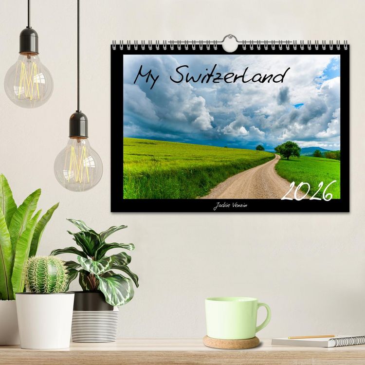 Produktbild: My Switzerland (Wandkalender 2026 DIN A4 quer), CALVENDO Monatskalender