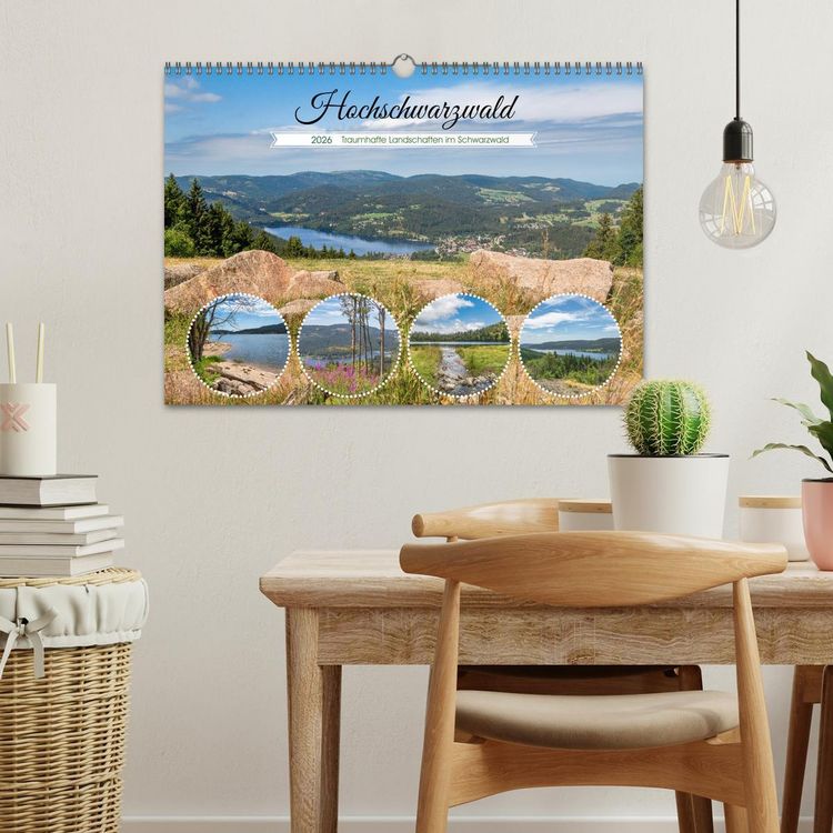 Produktbild: Hochschwarzwald - Traumhafte Landschaften im Schwarzwald (Wandkalender 2026 DIN A3 quer), CALVENDO Monatskalender