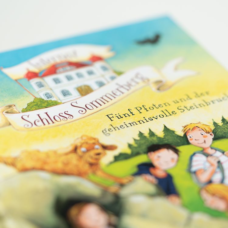 Produktbild: Internat Schloss Sommerberg &ndash; F&uuml;nf Pfoten und der geheimnisvolle Steinbruch