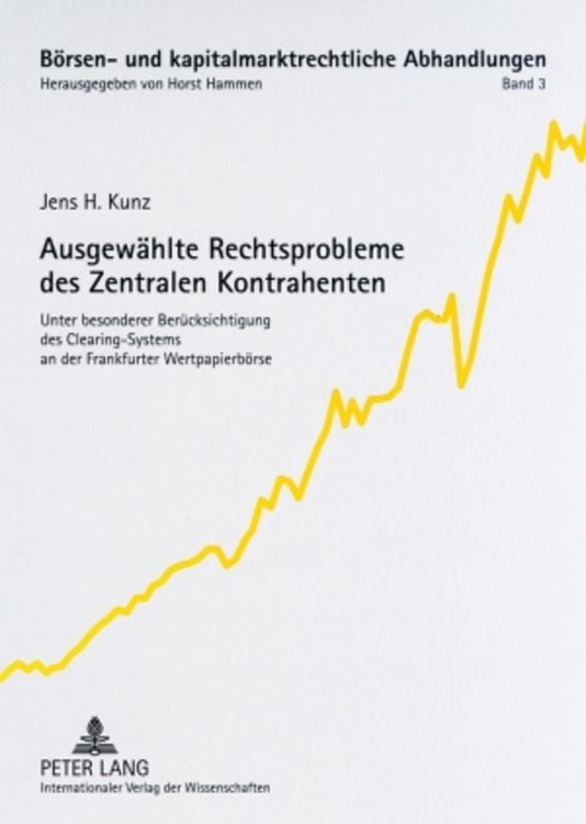 Produktbild: Ausgew&auml;hlte Rechtsprobleme des Zentralen Kontrahenten