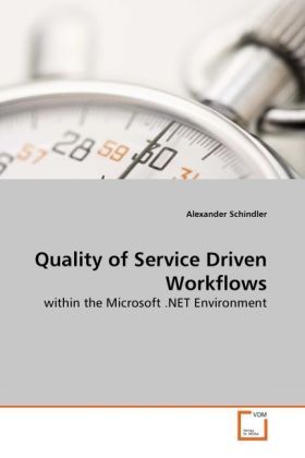 Produktbild: Schindler, A: Quality of Service Driven Workflows