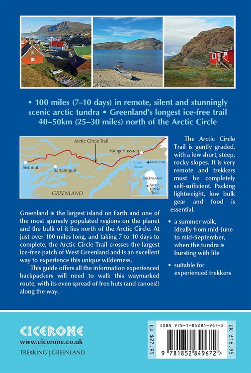 Produktbild: Trekking in Greenland - The Arctic Circle Trail