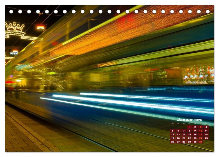 Produktbild: Die Spuren des Lichts (Tischkalender 2026 DIN A5 quer), CALVENDO Monatskalender