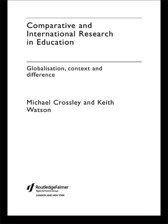 Produktbild: Comparative and International Research In Education