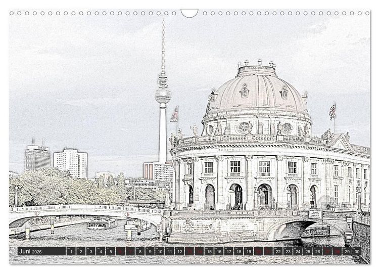 Produktbild: MAL-TOUR Deutschland (Wandkalender 2026 DIN A3 quer), CALVENDO Monatskalender