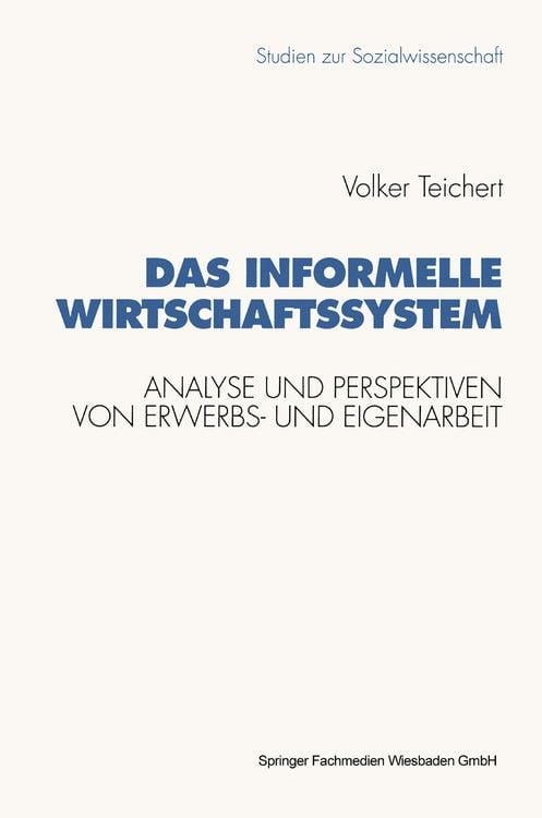 Produktbild: Das informelle Wirtschaftssystem
