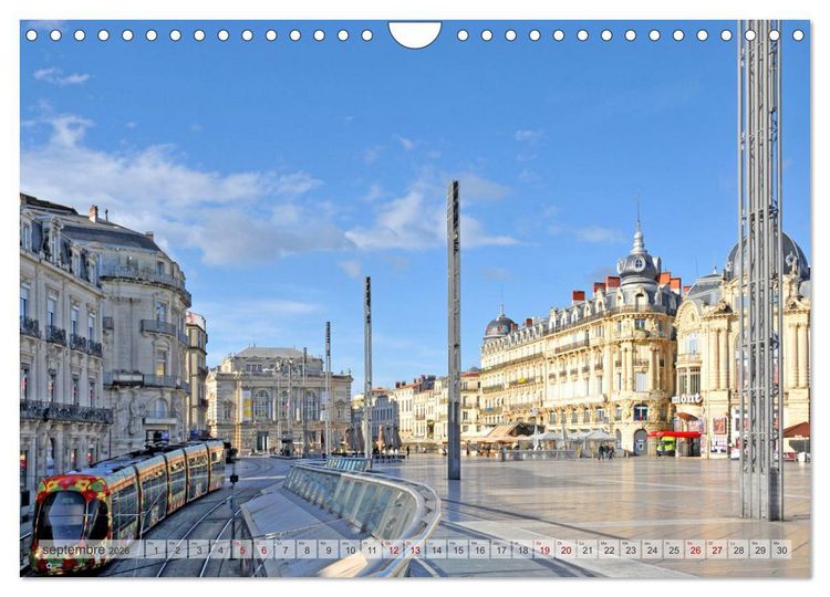 Produktbild: Villes d'Occitanie (Calendrier mural 2026 DIN A4 vertical), CALVENDO calendrier mensuel