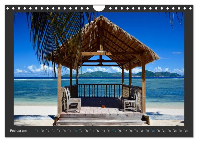 Produktbild: Seychellen - Der Garten Eden im Indischen Ozean (Wandkalender 2026 DIN A4 quer), CALVENDO Monatskalender
