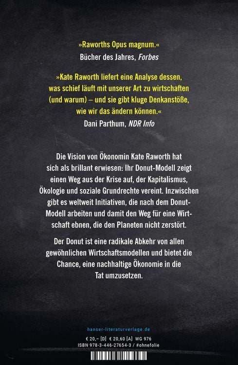 Produktbild: Die Donut-Ökonomie (Studienausgabe)