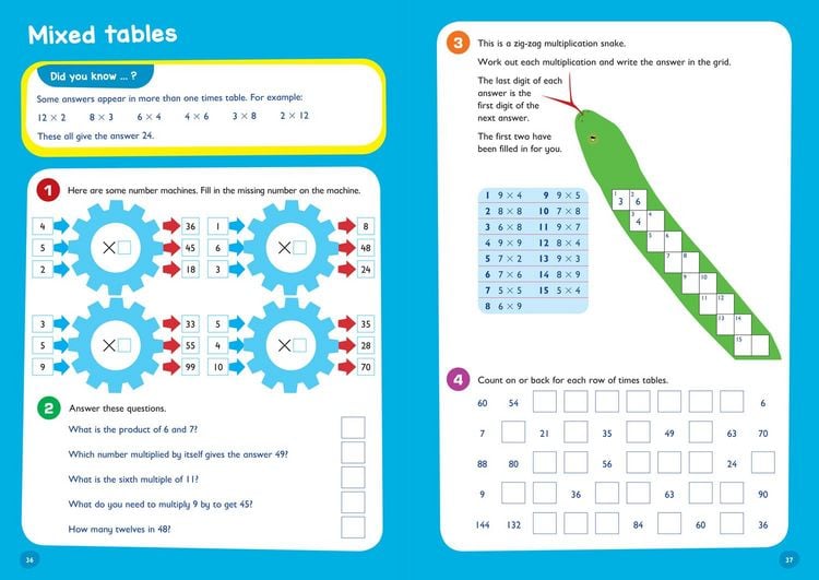 Produktbild: Times Tables Ages 7-11