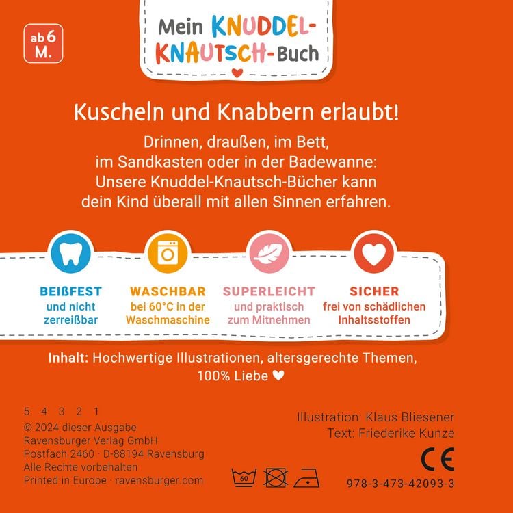 Produktbild: Mein Knuddel-Knautsch-Buch - Große Fahrzeuge
