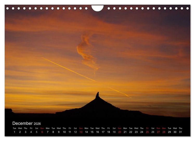 Produktbild: Spectacular Utah / UK-Version (Wall Calendar 2026 DIN A4 landscape), CALVENDO 12 Month Wall Calendar