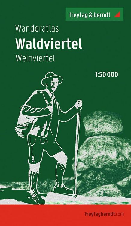 Produktbild: Freytag & berndt Wanderatlas, Waldviertel - Weinviertel 1:50.000