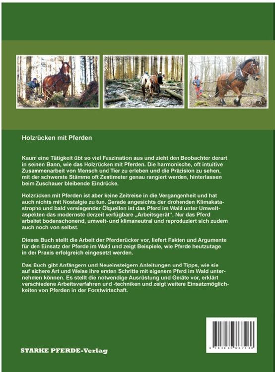 Produktbild: Holzr&uuml;cken mit Pferden