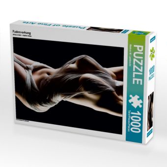 Produktbild: CALVENDO Puzzle Fadenvorhang 1000 Teile Puzzle hoch | 1000 Teile Lege-Gr&ouml;&szlig;e 64 &times; 48 cm Foto-Puzzle f&uuml;r gl&uuml;ckliche Stunden