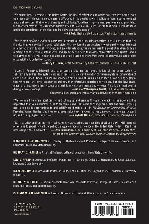 Produktbild: Assault on Communities of Color
