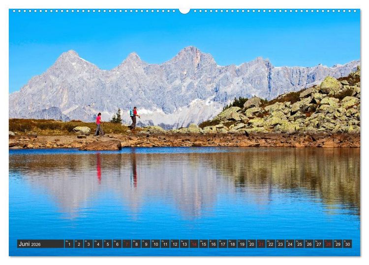 Produktbild: Der Hohe Dachstein (Wandkalender 2026 DIN A2 quer), CALVENDO Monatskalender