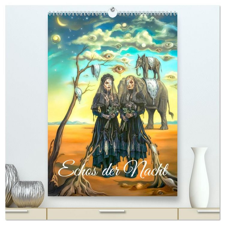 Produktbild: Echos der Nacht (hochwertiger Premium Wandkalender 2027 DIN A2 hoch), Kunstdruck in Hochglanz