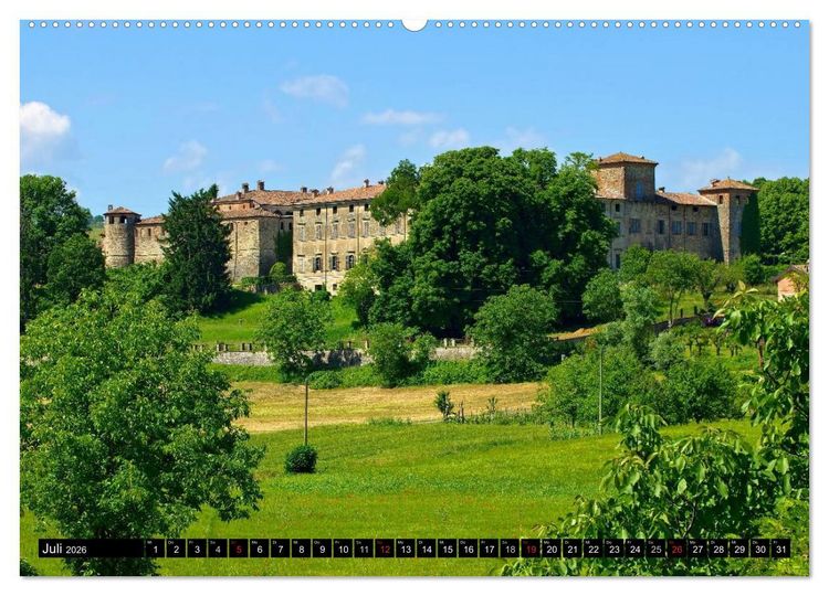 Produktbild: Emilia-Romagna (Wandkalender 2026 DIN A2 quer), CALVENDO Monatskalender