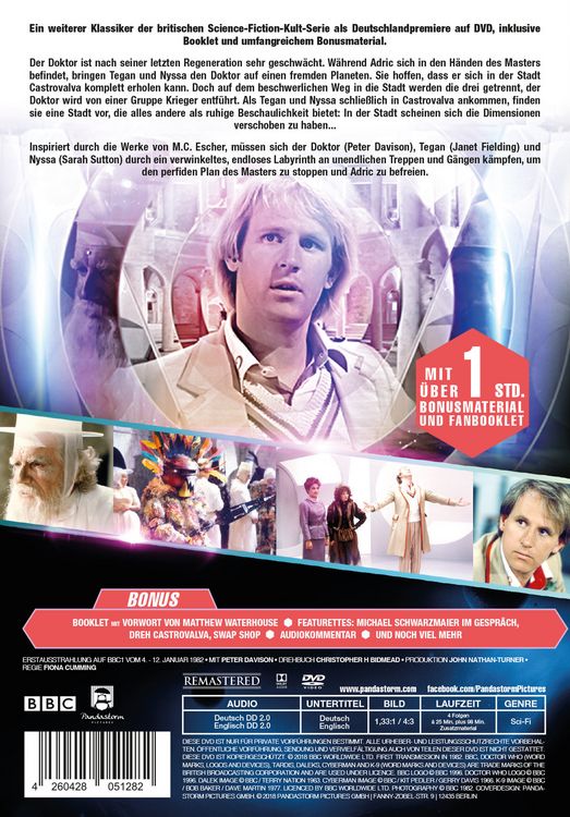 Produktbild: Doctor Who - F&uuml;nfter Doktor - Castrovalva [2 DVDs]