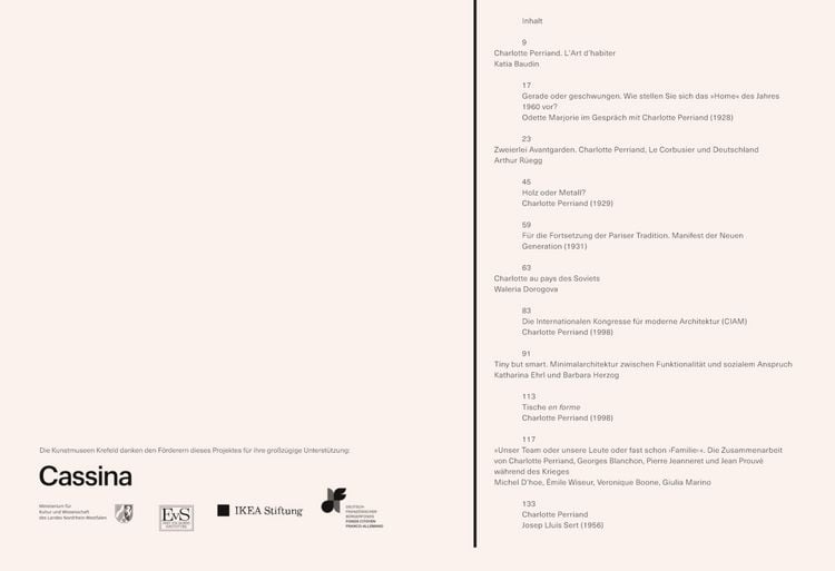 Produktbild: Charlotte Perriand. Die Kunst des Wohnens