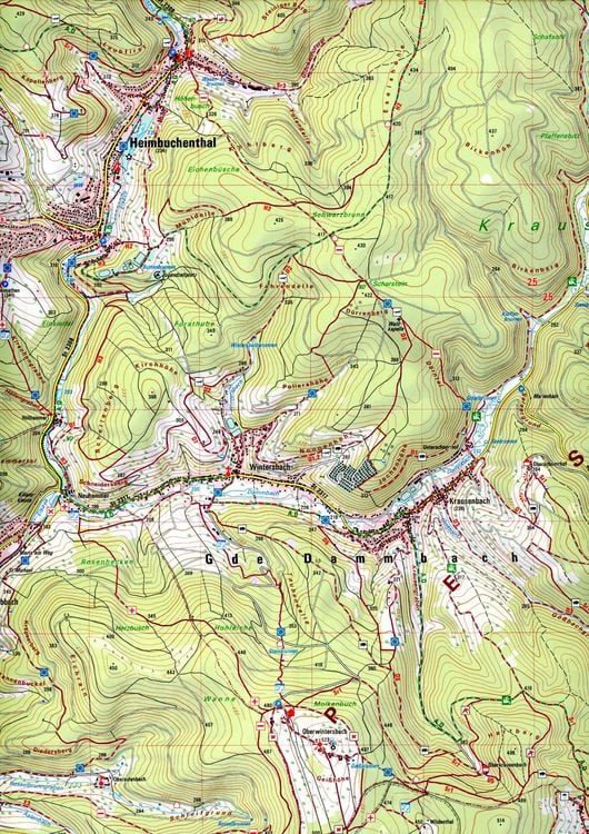 Produktbild: Stadtprozelten 1:25 000