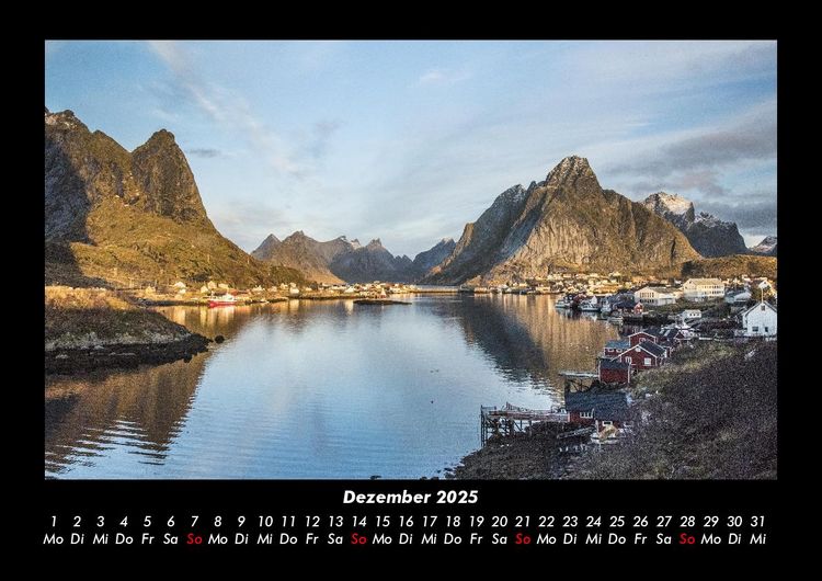 Produktbild: Bergige Welten 2025 Fotokalender DIN A3