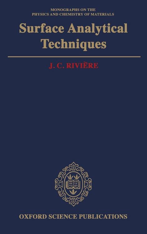 Produktbild: Surface Analytical Techniques