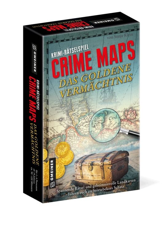 Produktbild: Crime Maps - Das goldene Verm&auml;chtnis